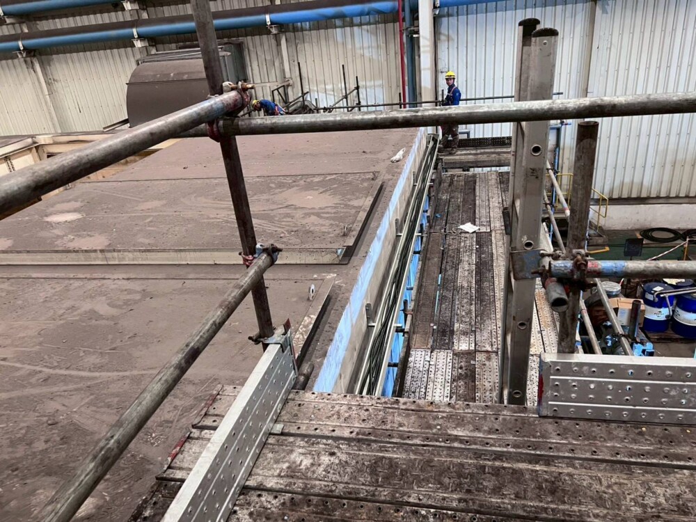 งานติดตั้งรางวายเวย์ - ร้อยสายมัลติคอร์ (7)